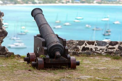 Canon at Fort Louis