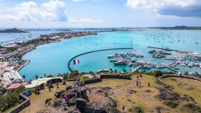 Fort Louis overlooking Marigot